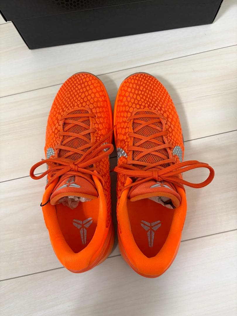 Kobe6 バスケットシューズ オレンジ