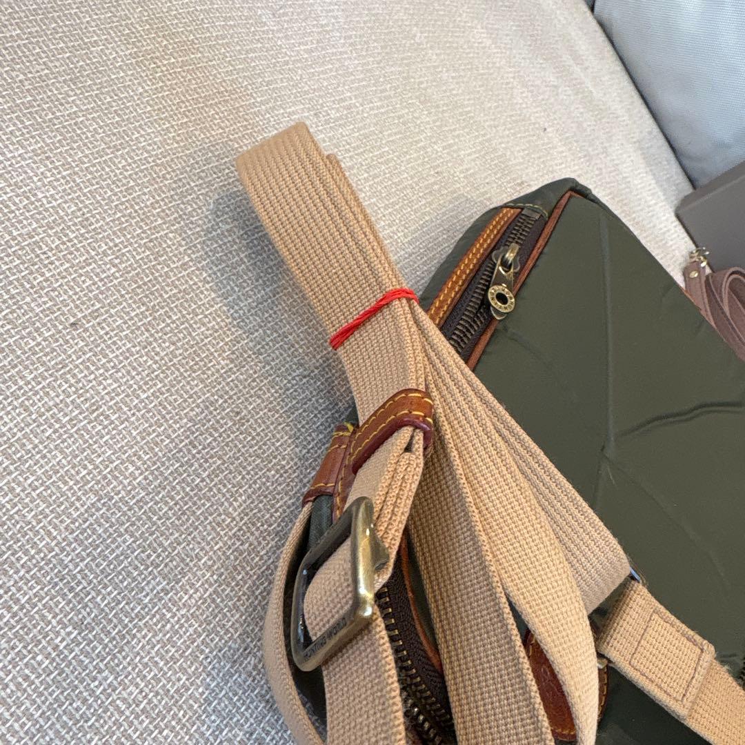 M*I様 ハンティングワールド　ショルダーバッグ　バチュークロス