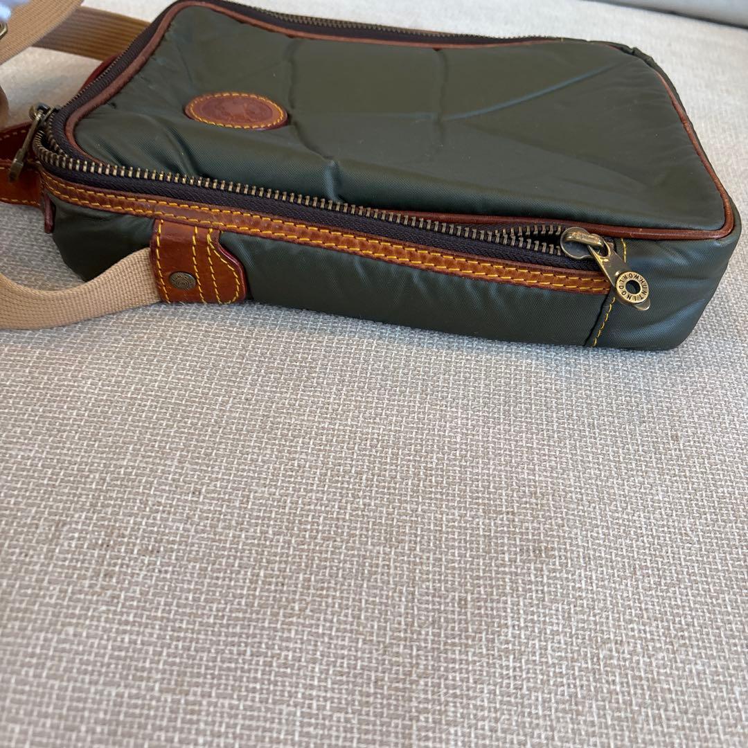 M*I様 ハンティングワールド　ショルダーバッグ　バチュークロス