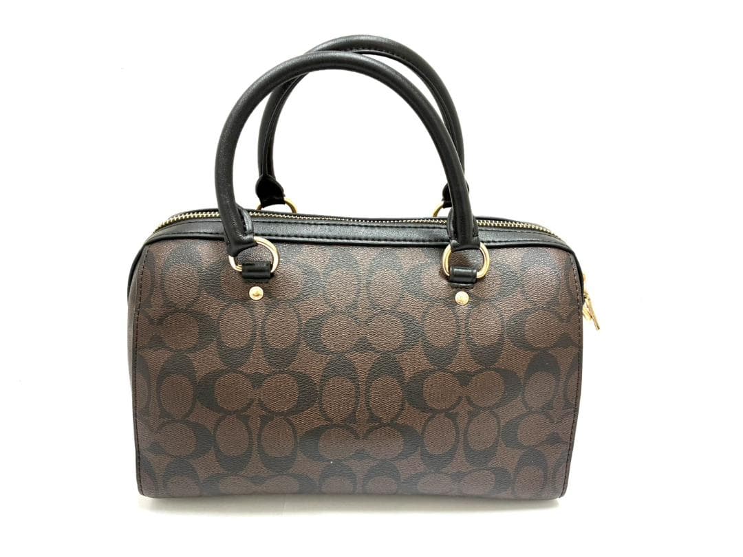 25O12-037 コーチ 2wayバッグ ブラウン F83607 ブランド