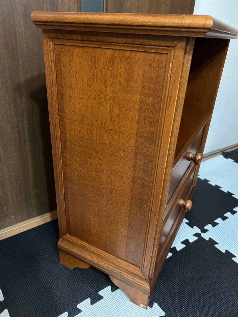 象嵌　キャビネット　サイドチェスト　サイドテーブル　アンティーク　ヴィンテージ