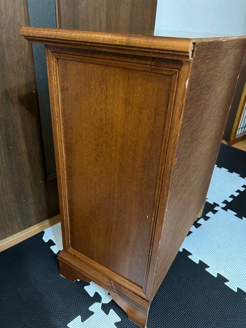 象嵌　キャビネット　サイドチェスト　サイドテーブル　アンティーク　ヴィンテージ