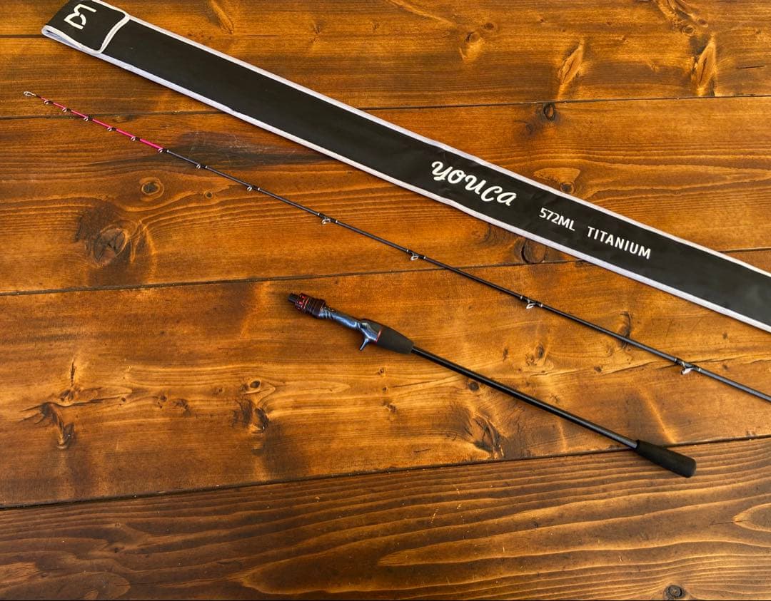 ジギングセット　左巻き　ジギングロッド　C572ML スロージギング　タイラバ