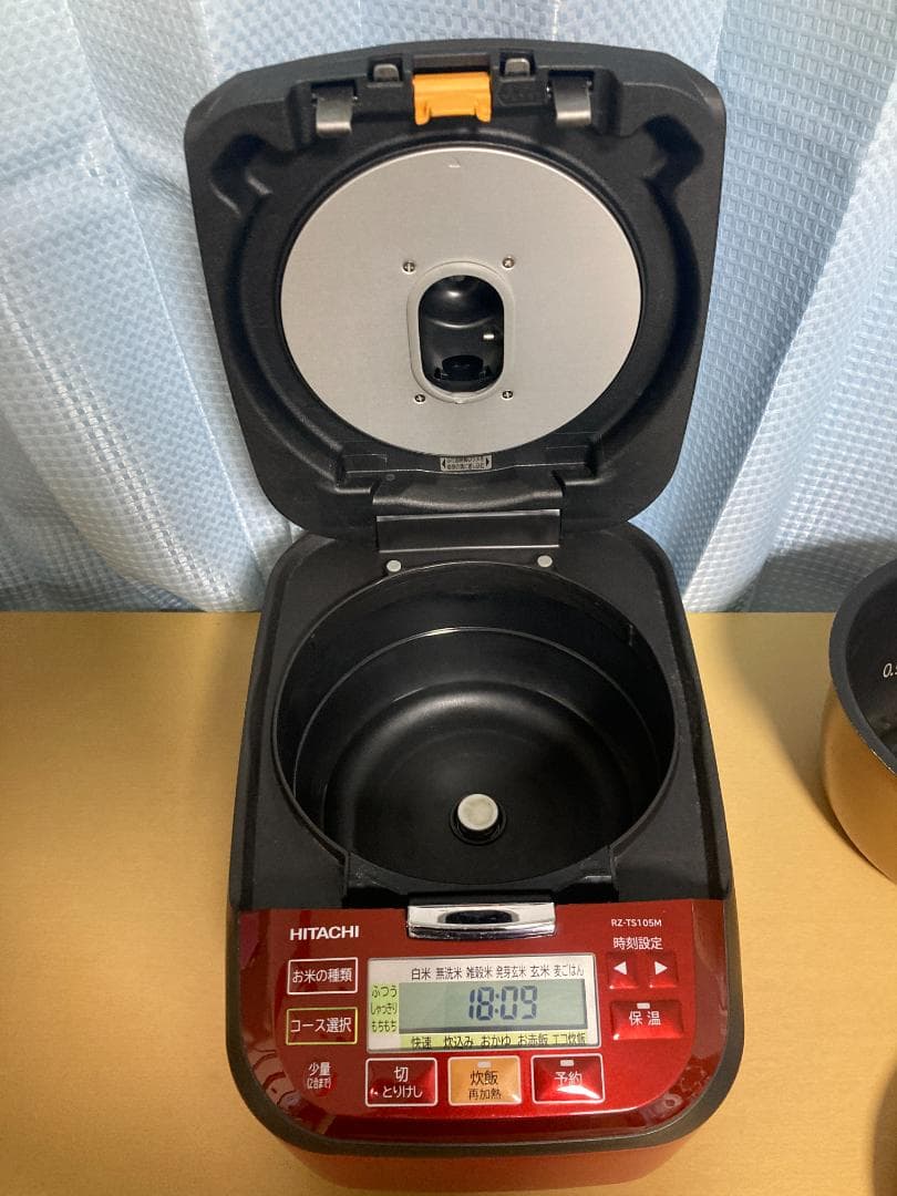 ★美品★２０２２年製　日立 RZ-TS105M IHジャー炊飯器　5.5合炊き