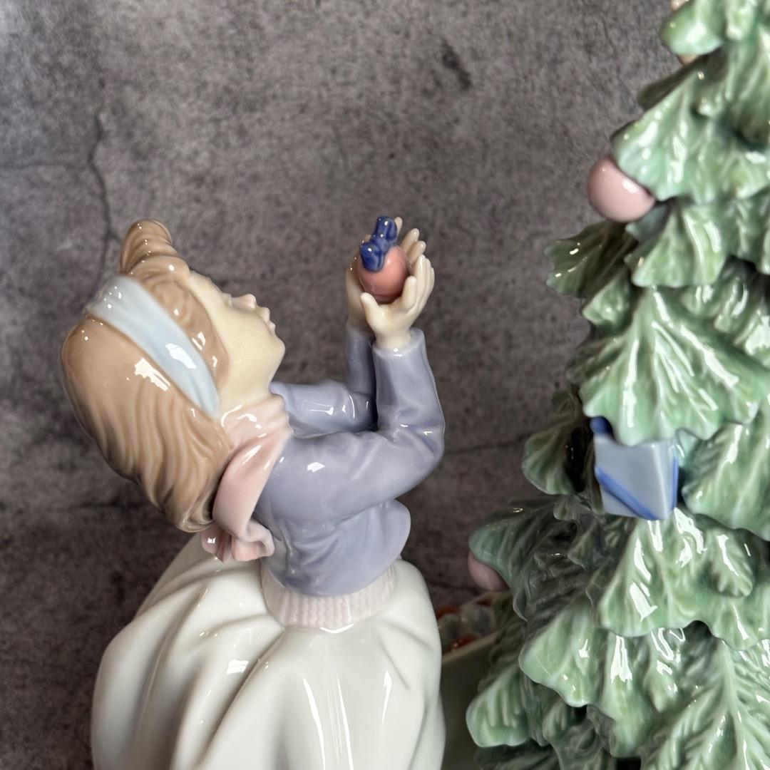 【訳あり】リヤドロLLADRO クリスマスツリー　ツリーを飾ろう