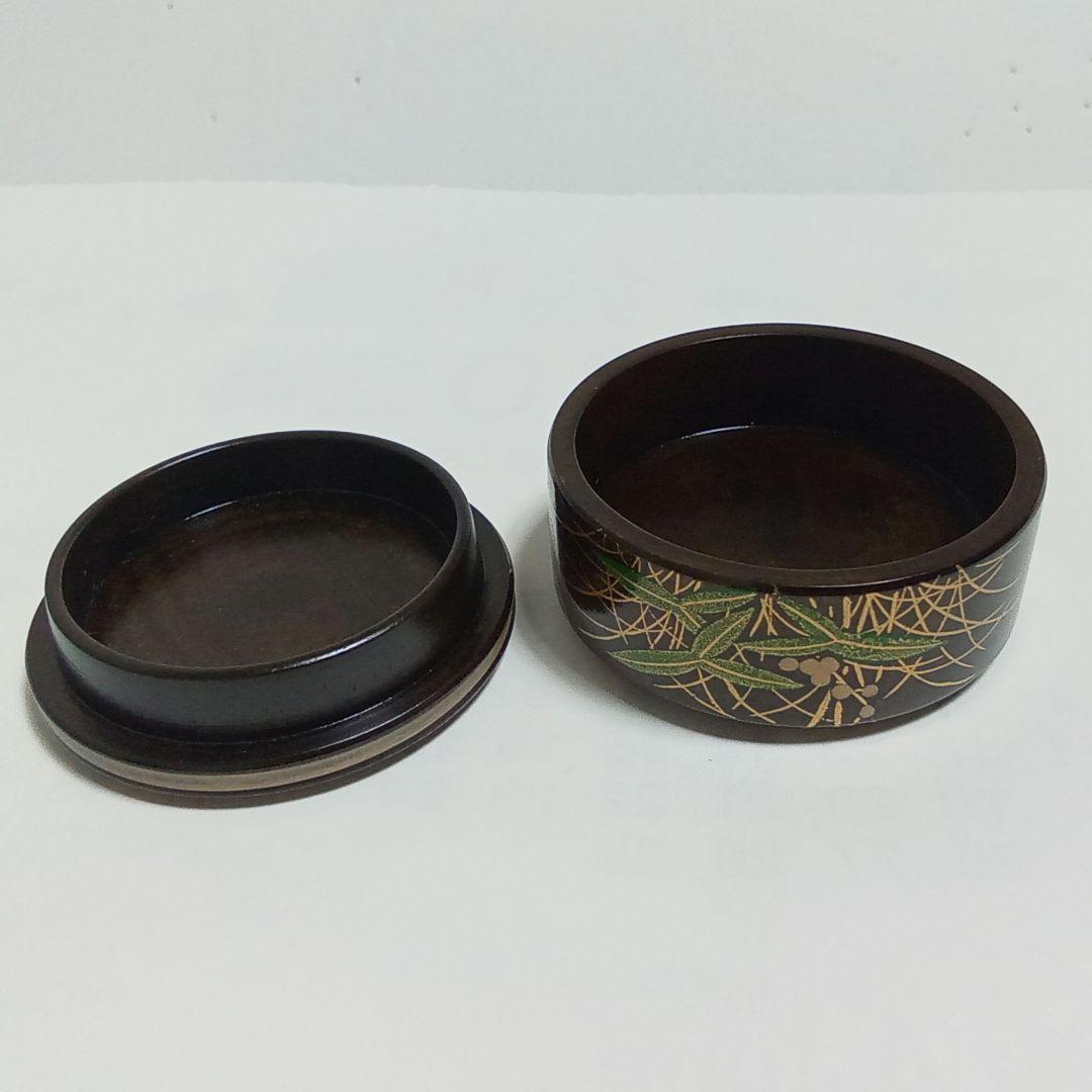 香合　虫篭丸香合　中村湖彩