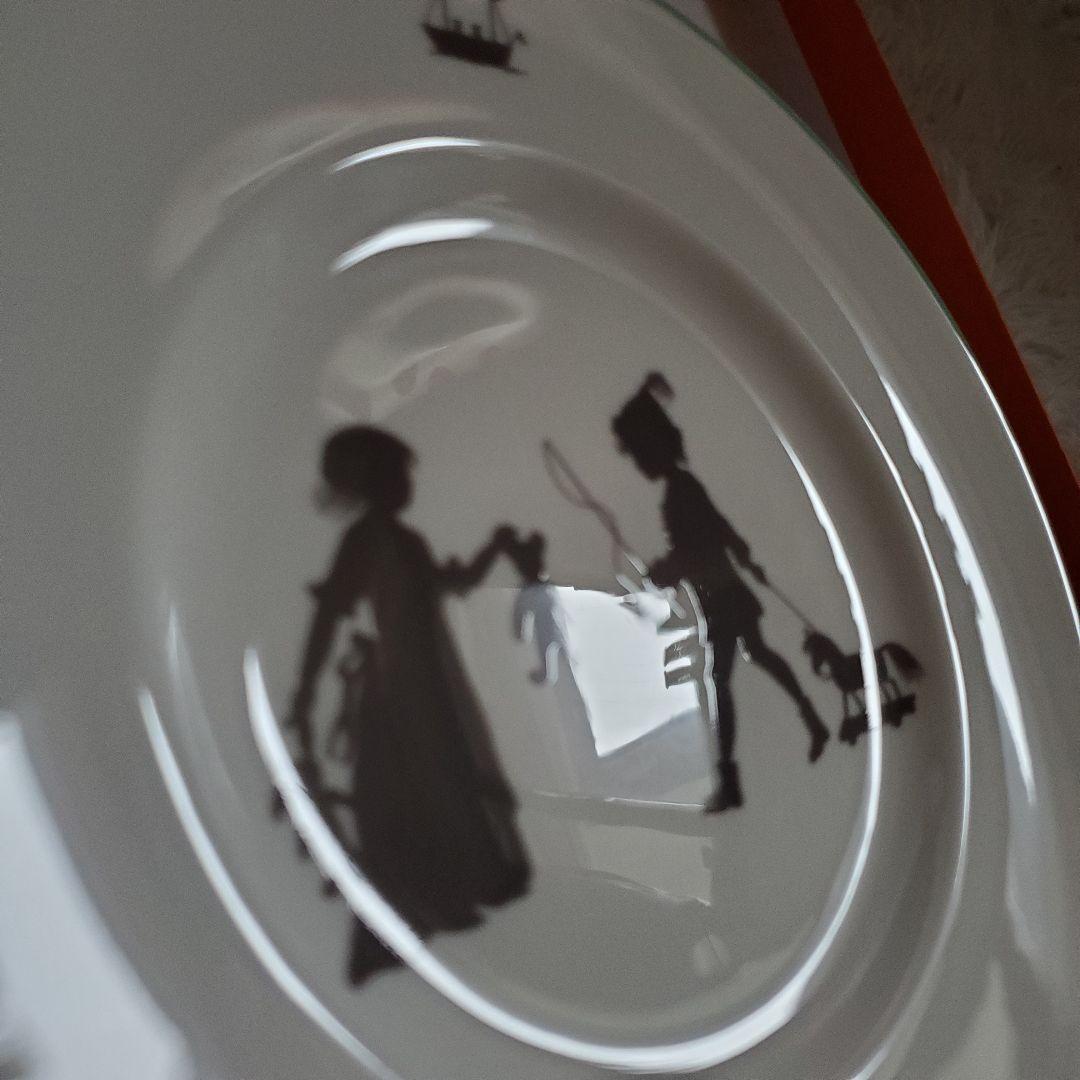 極美品 HERMES エルメス シルエット デザートプレート 20cm 箱付