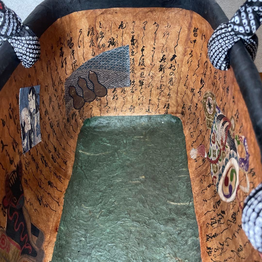 一閑張りバッグ11三社祭