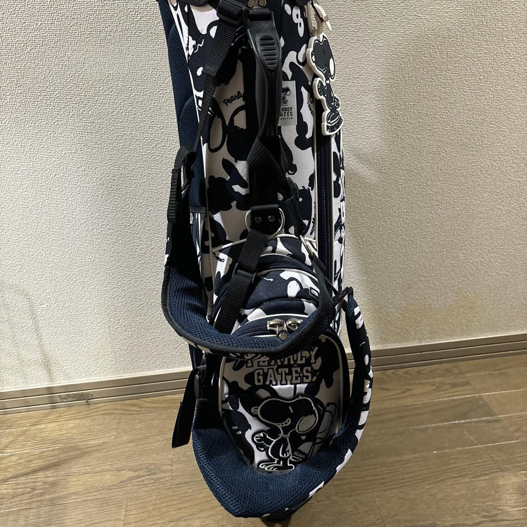 PEARLY GATES スヌーピー柄キャディバッグ