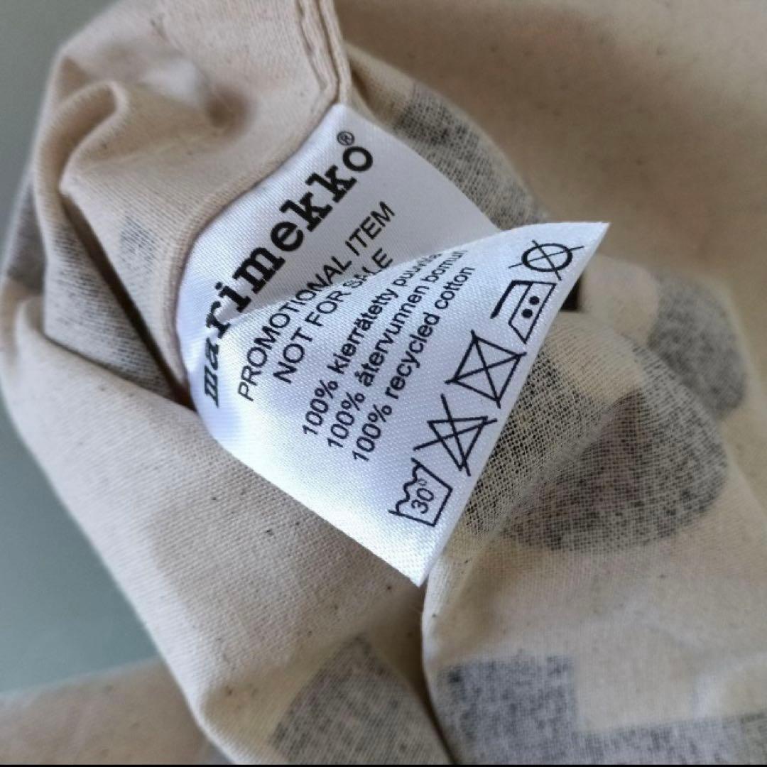 マリメッコ　ノベルティトートバッグ　桜ピンク　ウニッコ