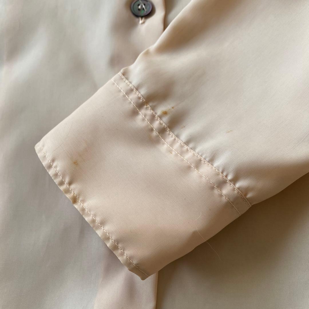 helmut lang 初期　ナイロンシャツ　ピンクベージュ