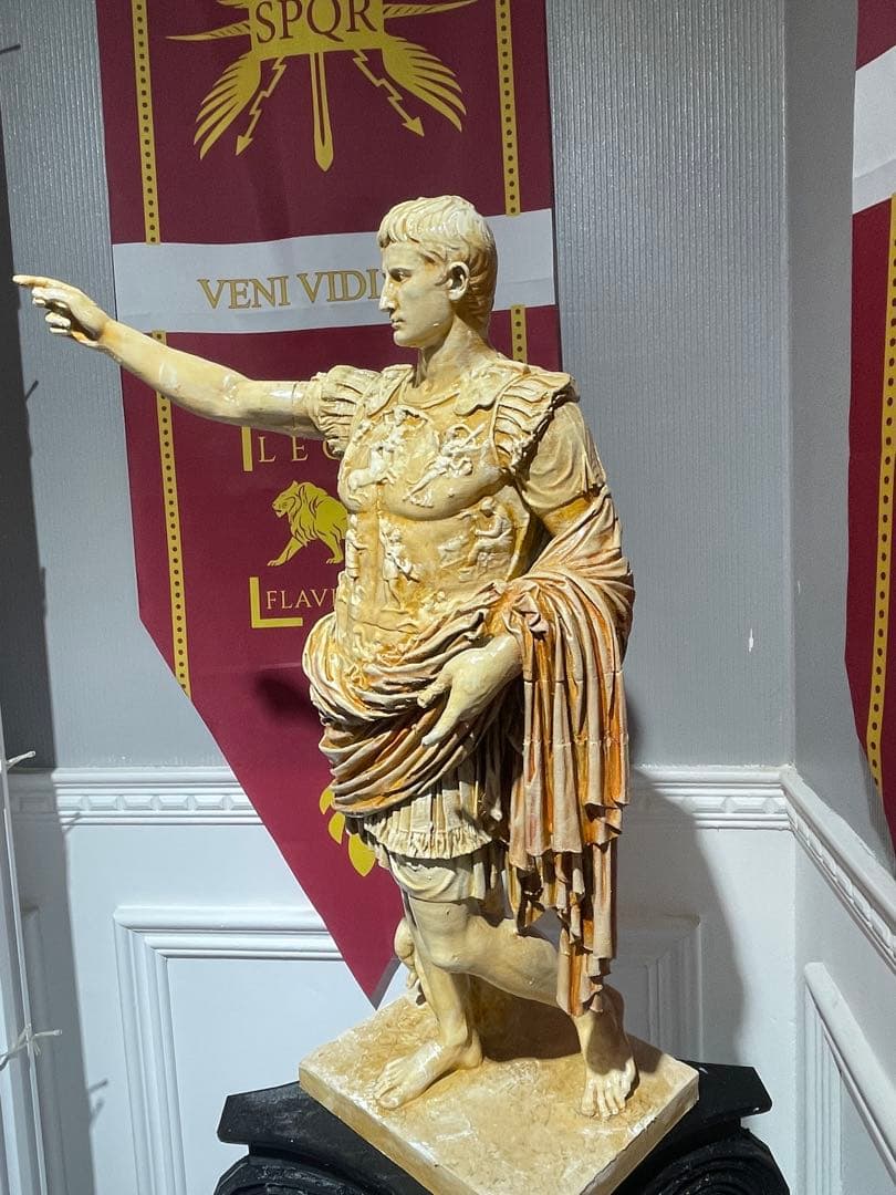 プリマポルタのアウグストゥス 高さ60cm , ローマ帝国