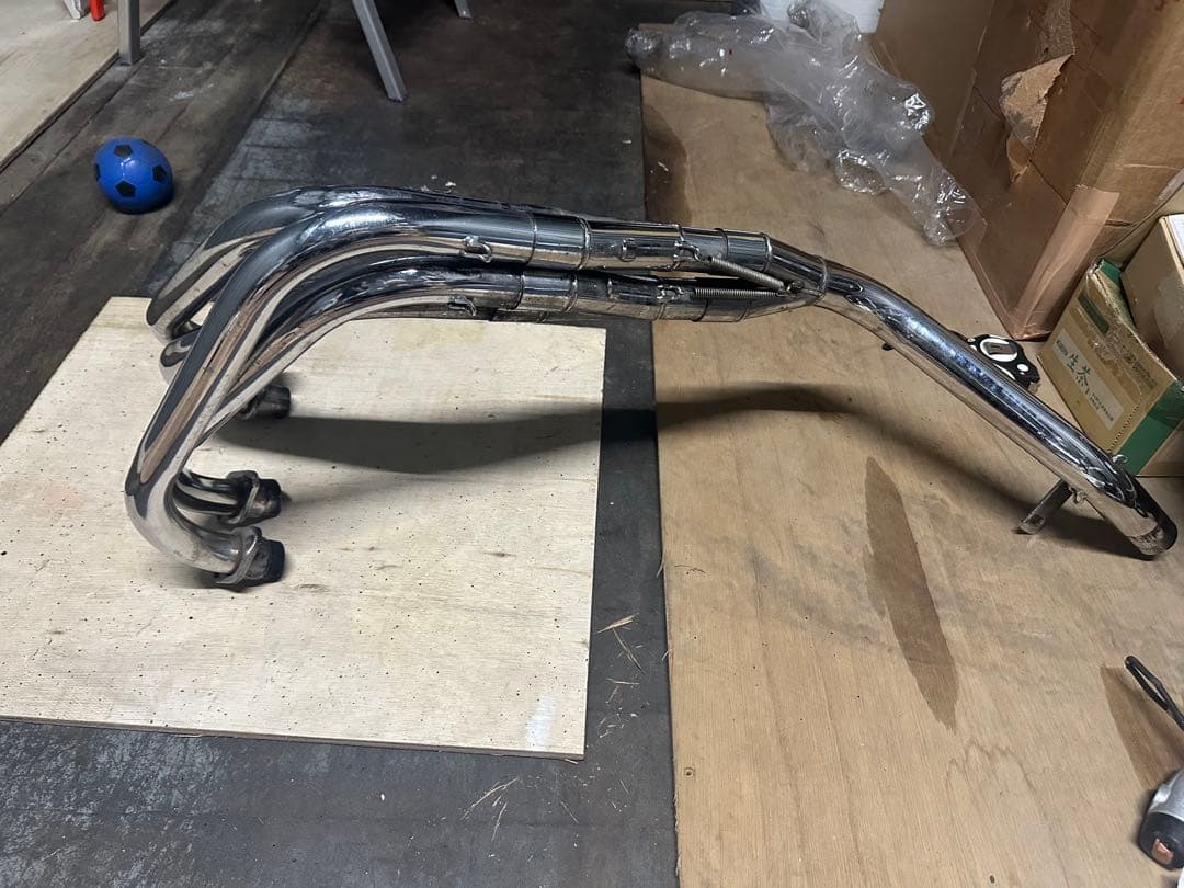 gsx400fs用　4-2-1 メーカー不明マフラー