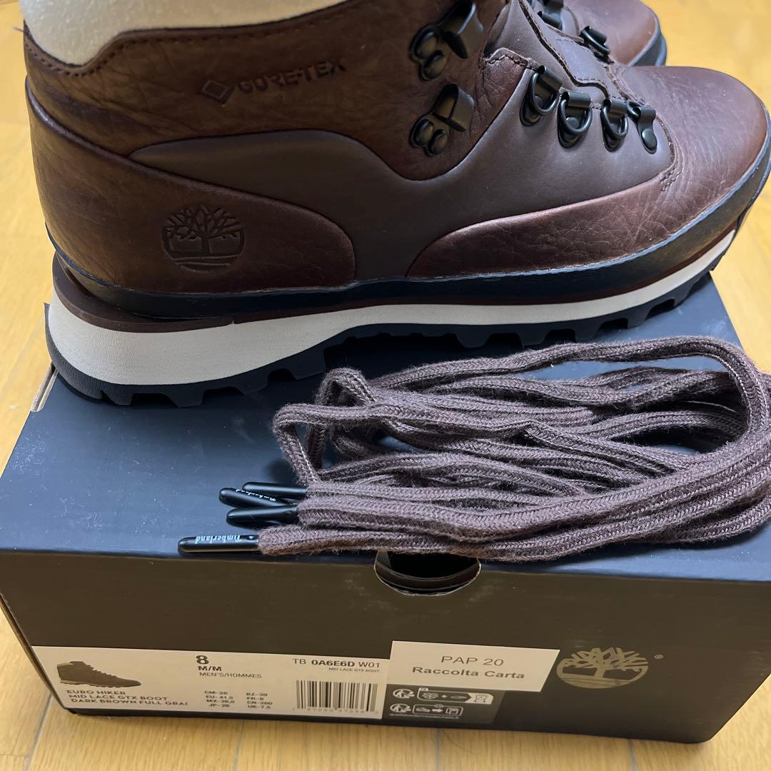 定価28600円ティンバーランド GORETEXビブラムソール ユーロハイカー