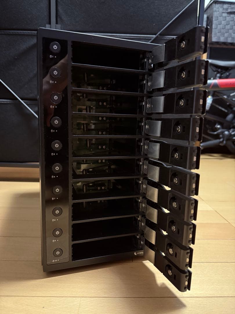 ⭐️動作良好 センチュリー 裸族のスカイタワー 10Bay USB3.2 Gen2