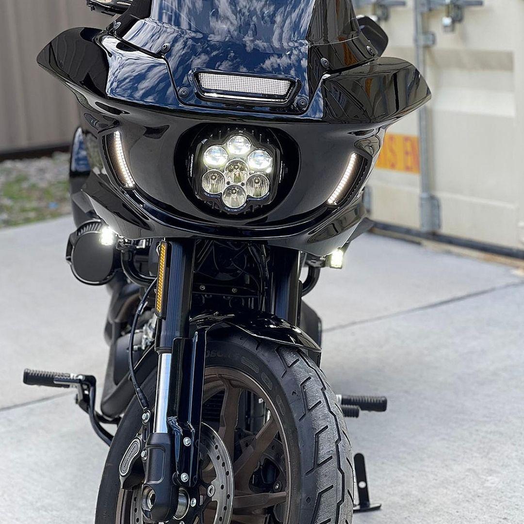 ハーレー ソフテイル ローライダー LED ライト ベント ST エルディアブロ