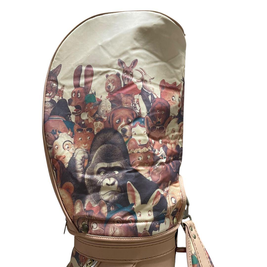 【激レア✨】 クニオコレクション ゴルフ キャディバッグ レザー ヴィンテージ