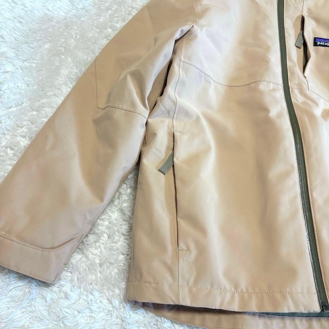 【未使用級】パタゴニア 4-in-1 エブリデイジャケット ベージュ キッズ S
