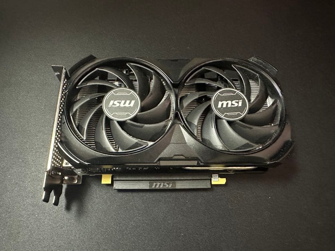【美品・24時間以内発送】MSI GeForce RTX 4060 Ti 8GB