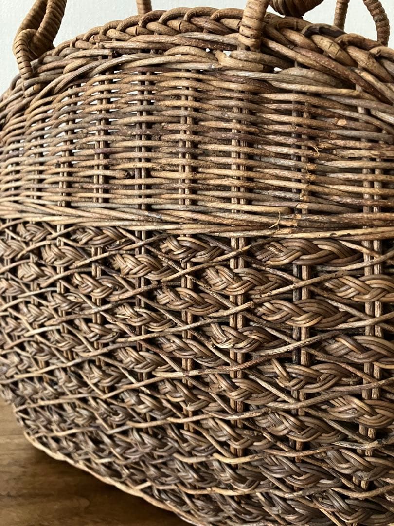あけび　かごバック　かご