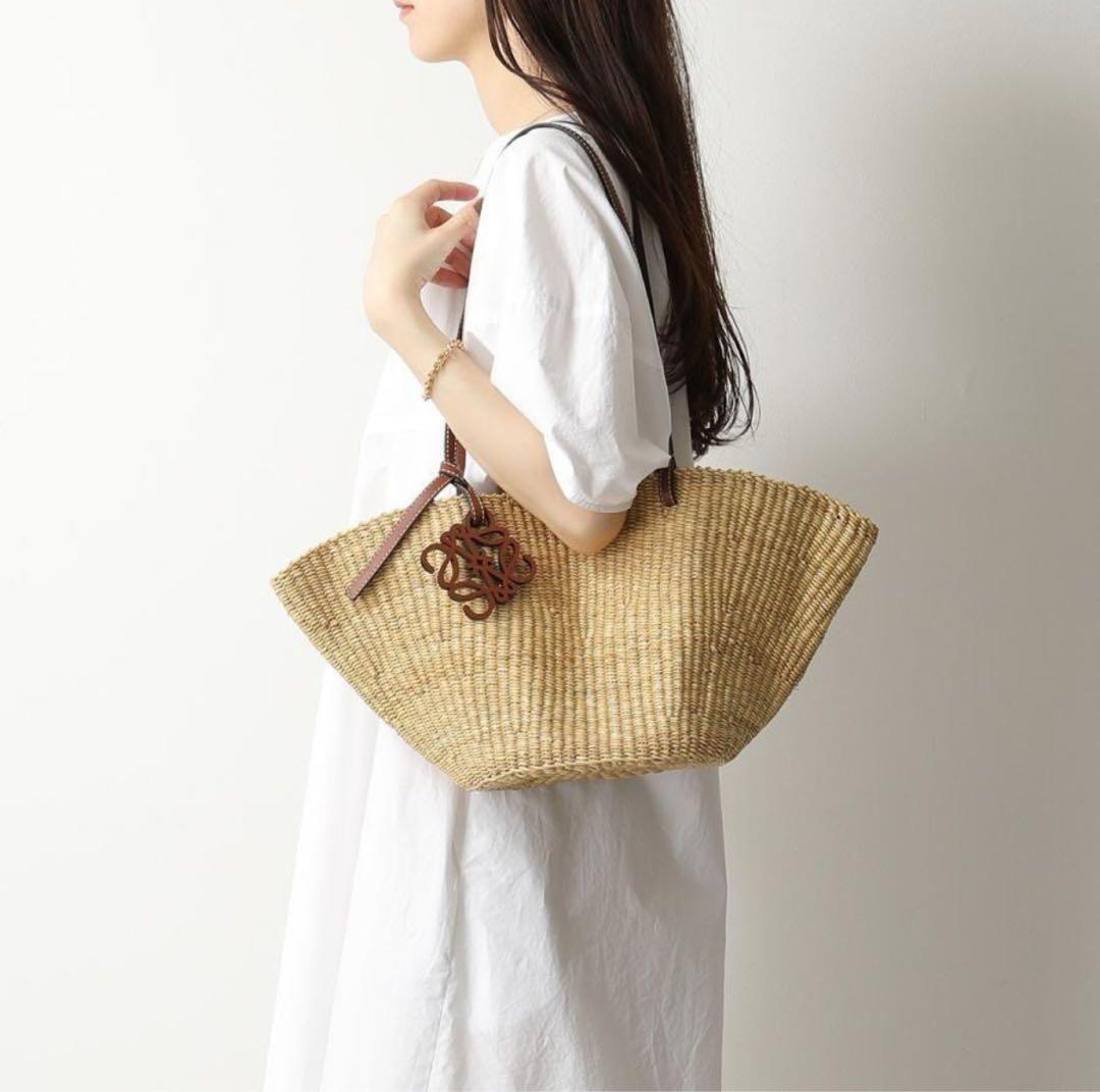 【新品未使用】LOEWE ロエベ シェルバスケットスモール カゴバッグ