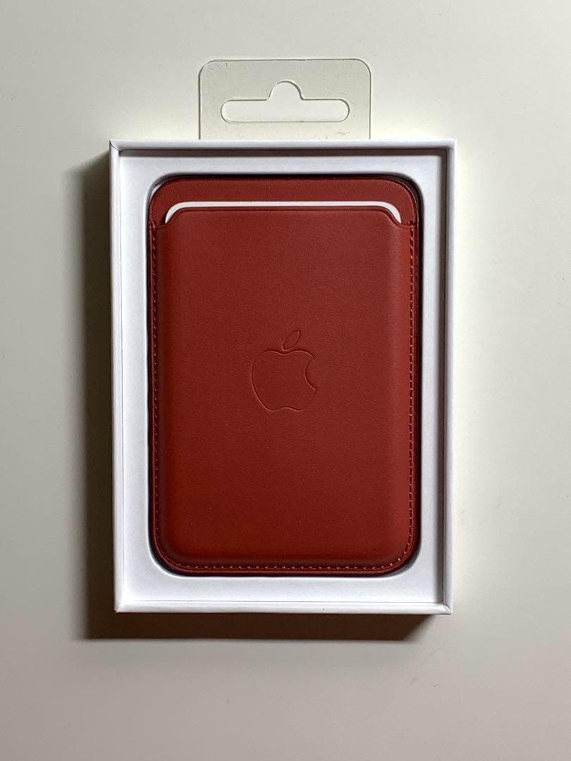 【新品】純正 MagSafe対応 iPhone レザーウォレット・アリゾナ①