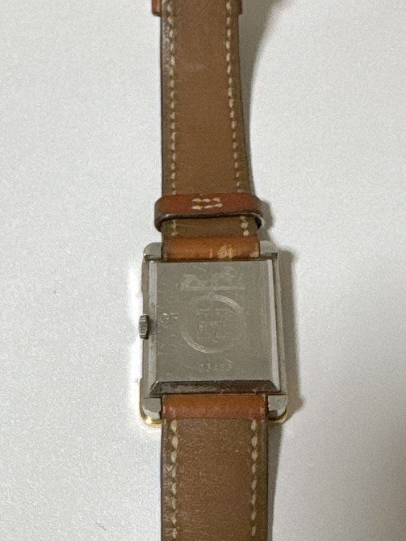 HERMES エルメス レディース腕時計 クロアジュール QZ レザーベルト