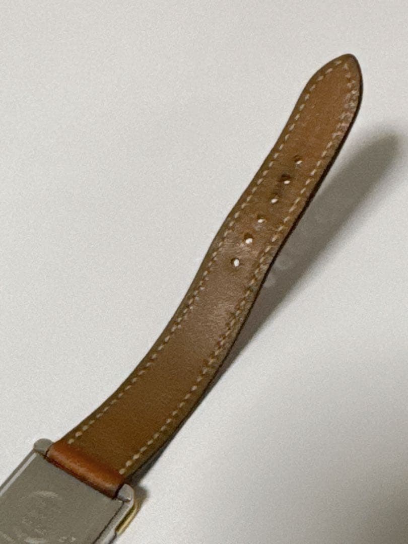 HERMES エルメス レディース腕時計 クロアジュール QZ レザーベルト