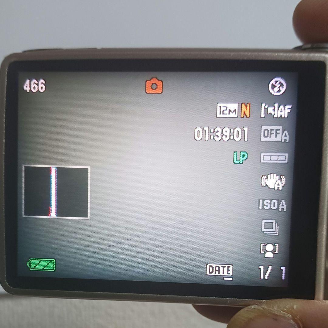 CASIO EXILIM 12.1メガピクセル ゴールド