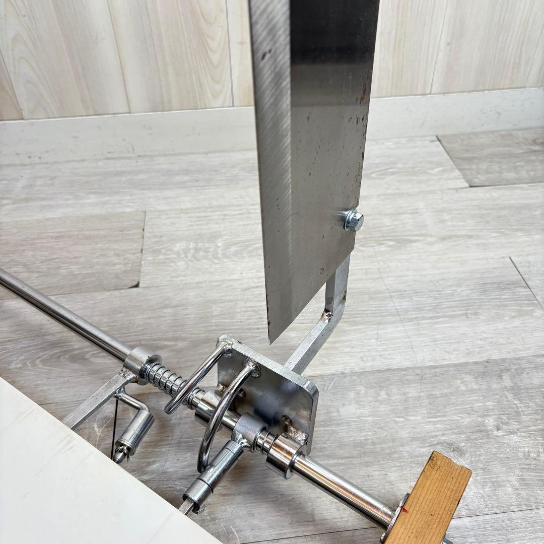 さぬき麺株式会社　麺切りカッター　うどん　麺切り台