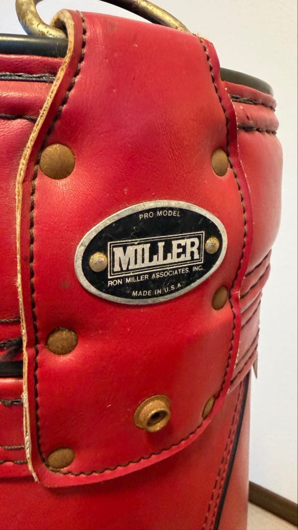 ヴィンテージキャディバッグRon Miller カルアミルク版レア