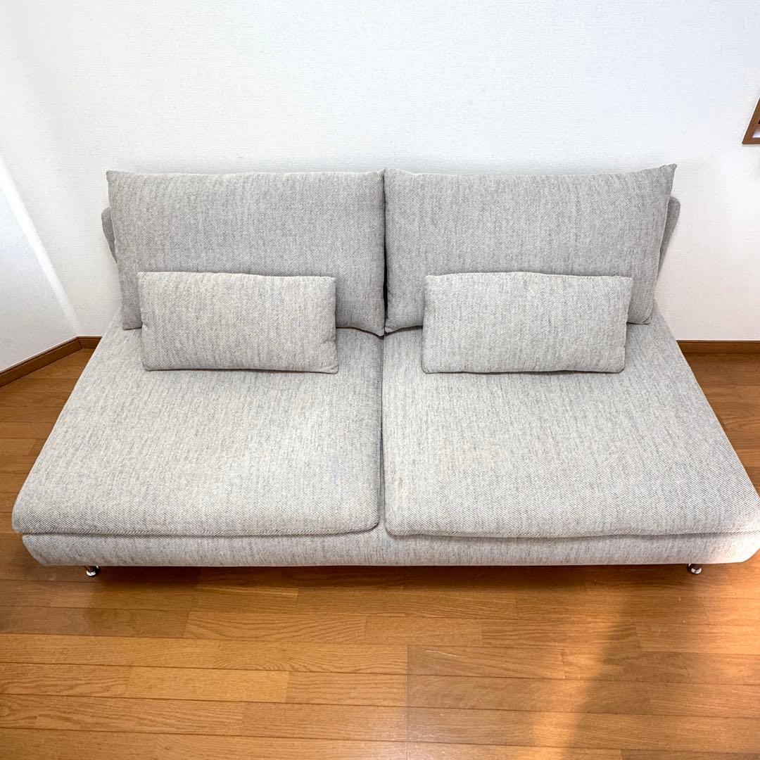 【ほぼ未使用/替カバー付！】IKEA ソーデルハムン 3人掛け ソファ