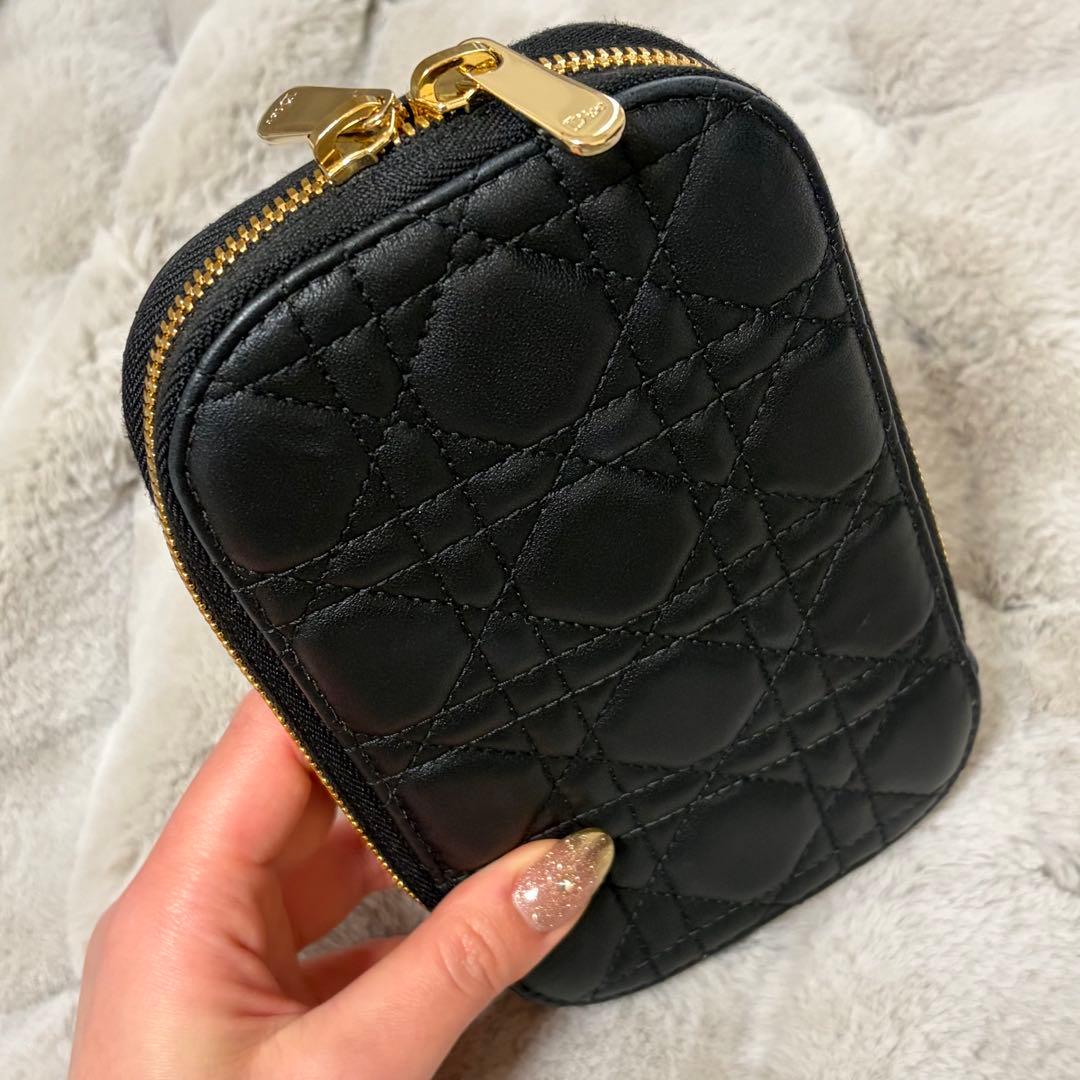 【正規品】Christian Dior フォンフォルダー ブラック