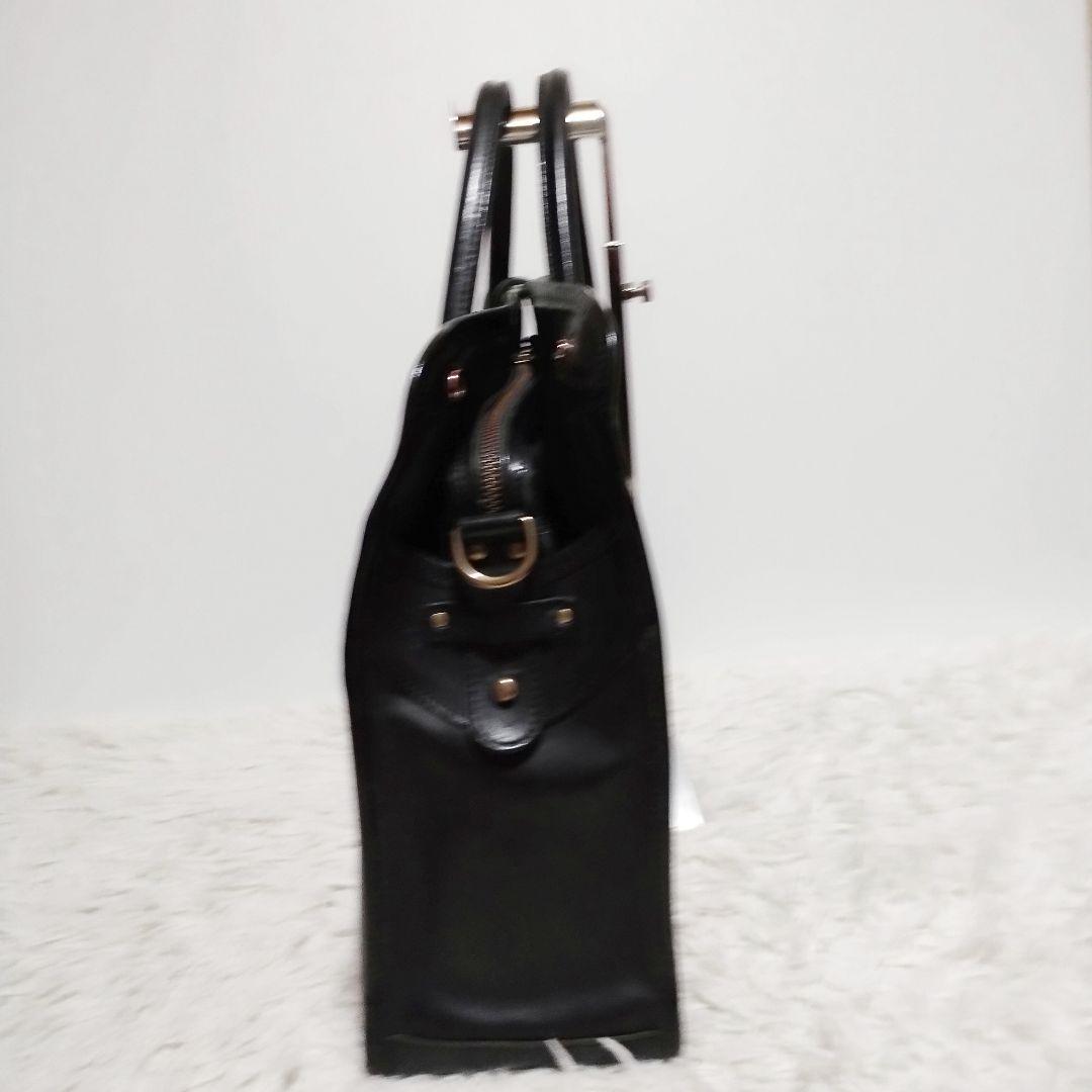 Felisi 03−13 ビジネスバッグ ブリーフケース レザー ブラック 黒