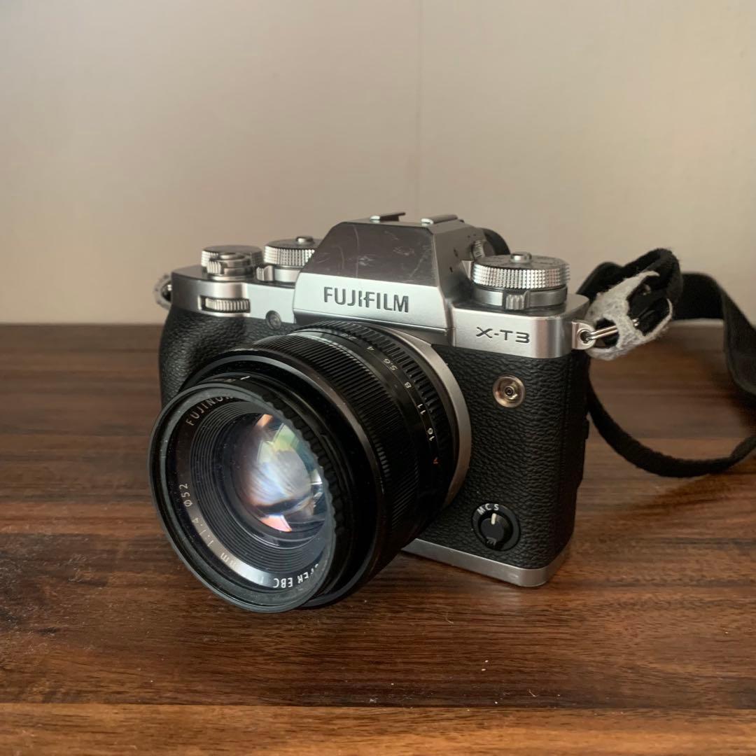 Fujifilm X-T3 シルバー　XF35mmF1.4 R レンズセット