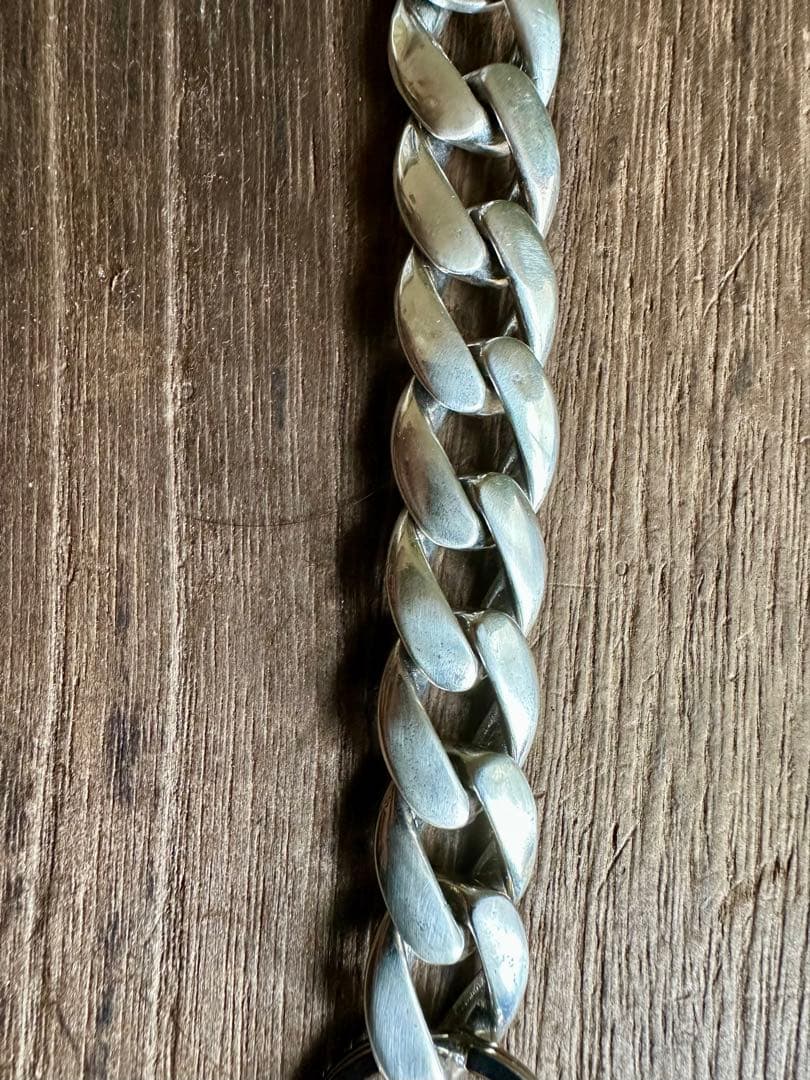 シルバークロスチャーム　キーリング