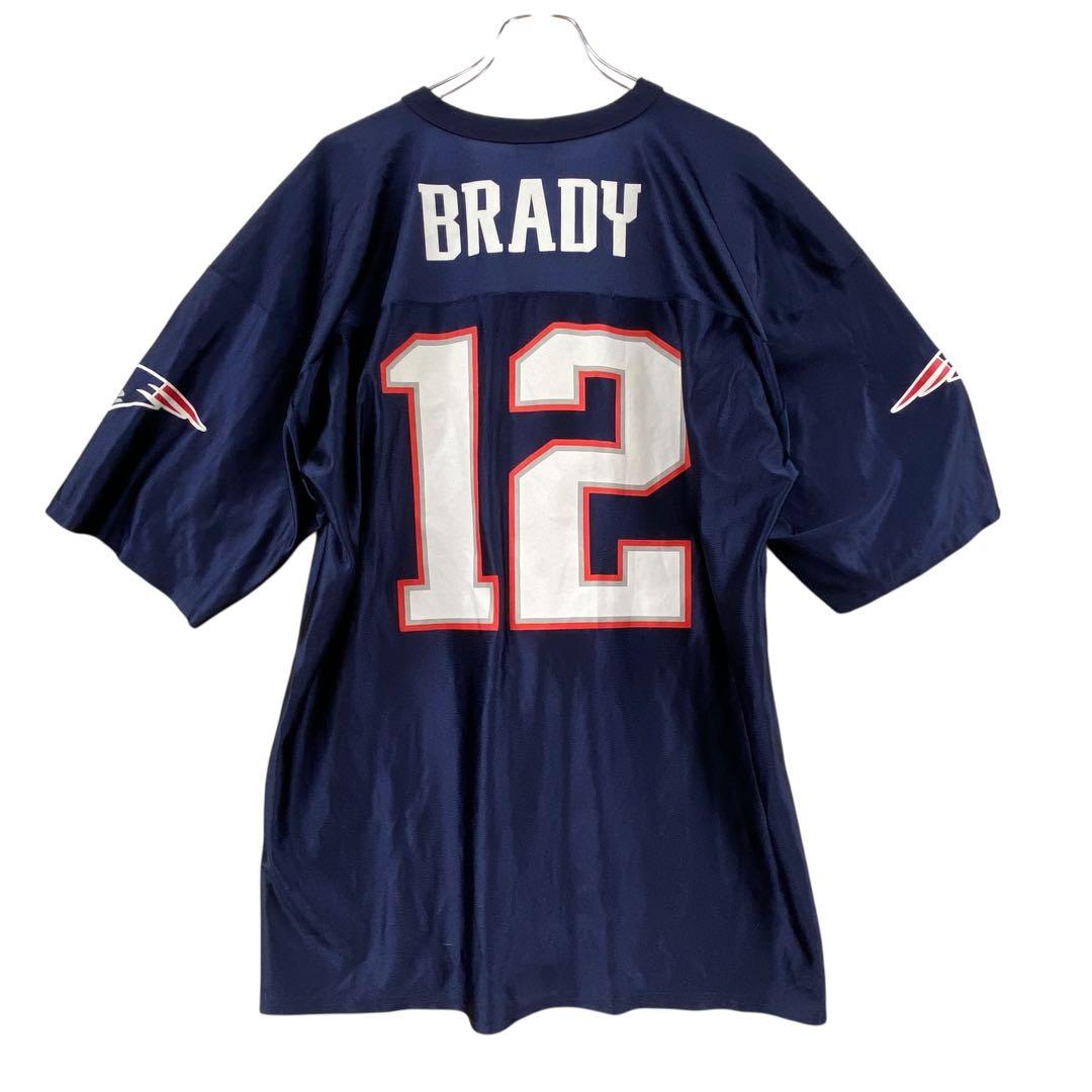 プレイヤーズ×NFL　ペイトリオッツ　紺　XL　トム・ブレイディ【4549】