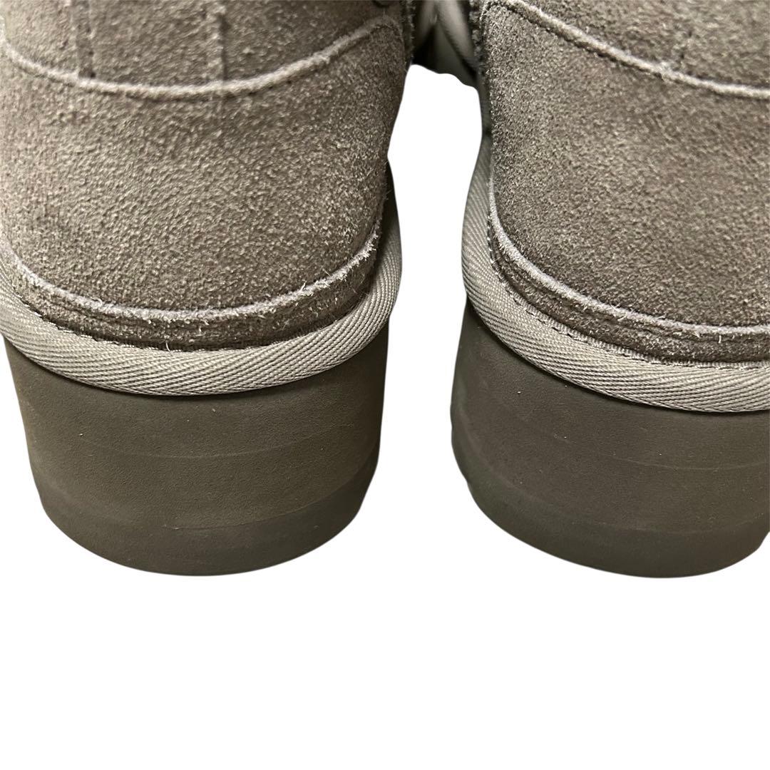 UGG 厚底ムートンブーツ、靴、レディース、サイドゴア
