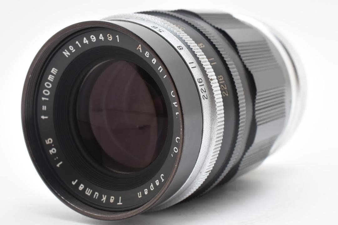 ペンタックス TAKUMAR 100mm F3.5 M42マウントレンズ カメラ