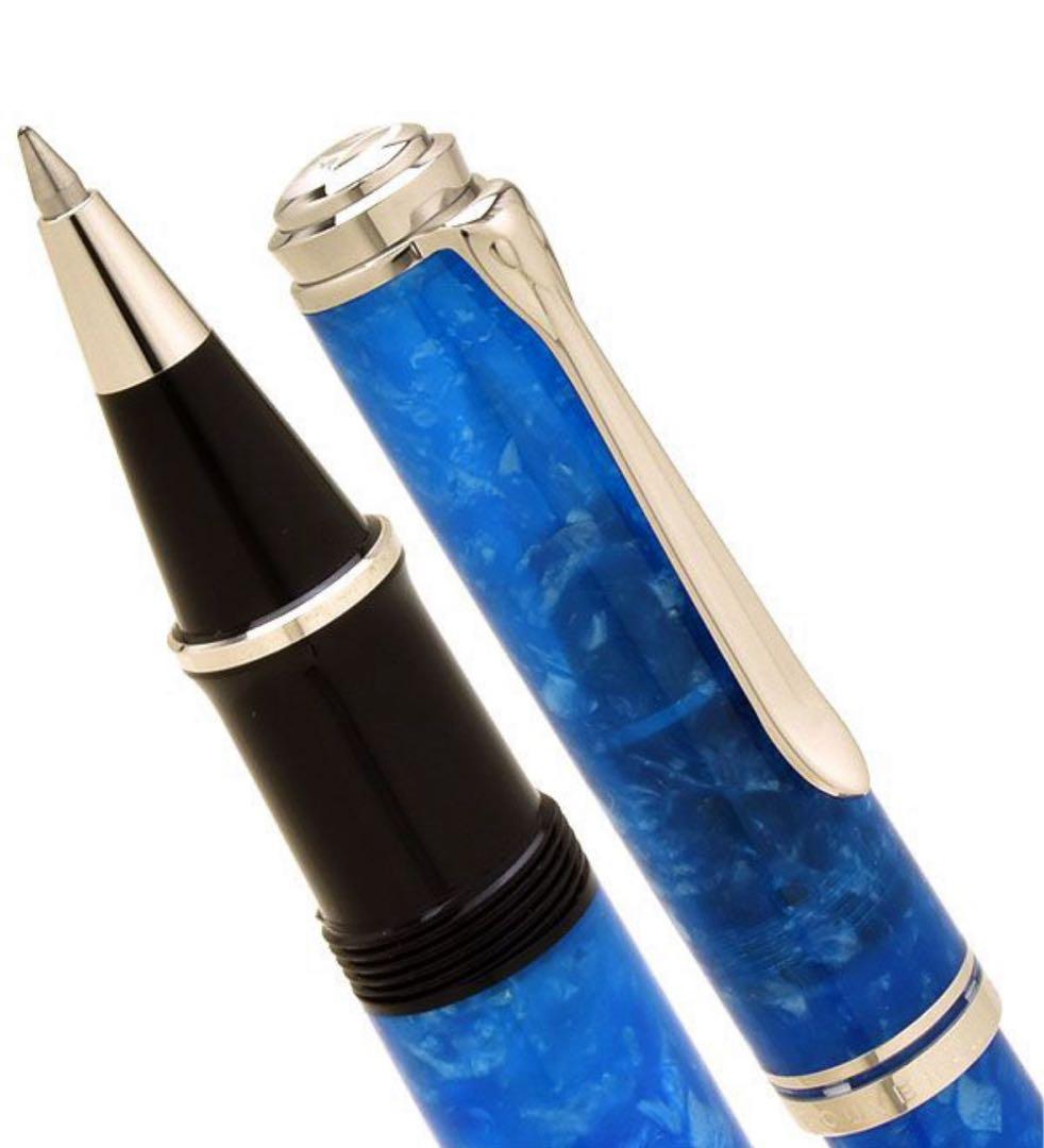 Pelikanローラーボール スーベレーン805 ヴァイブラントブルー R805