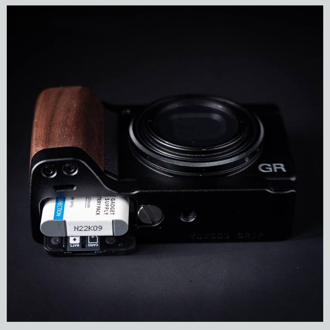 RICOH GR3 GRIII GR3X 用 ウッドグリップ（9999円で購入）