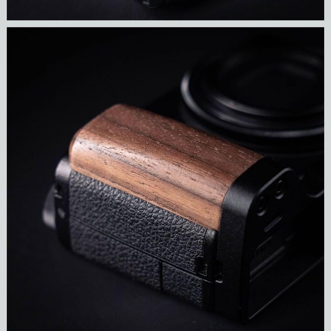 RICOH GR3 GRIII GR3X 用 ウッドグリップ（9999円で購入）