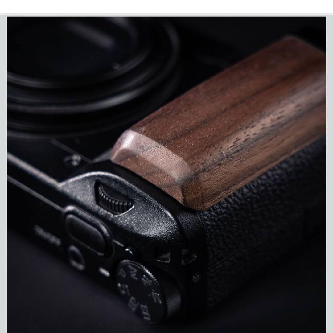 RICOH GR3 GRIII GR3X 用 ウッドグリップ（9999円で購入）