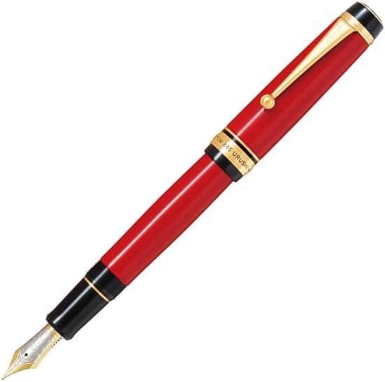 【新品希少】PILOTカスタム845朱漆太字18K万年筆