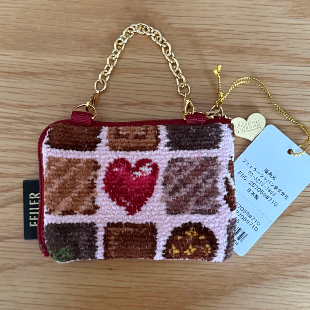 FEILER フェイラー コフレドゥショコラ サイドポーチ WEB限定 ピンク