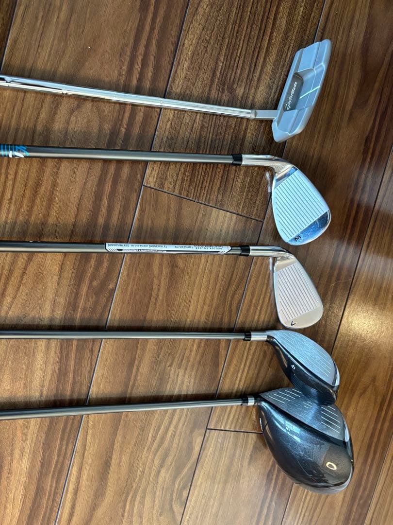 テーラーメイド ゴルフ　セットクラブ　中古5本セット 初心者 入門 大人気モデル