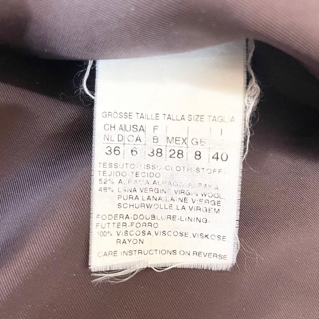 【ひろこ】マックスマーラ　ストゥディオ アルパカジャギーコート　ミドル丈