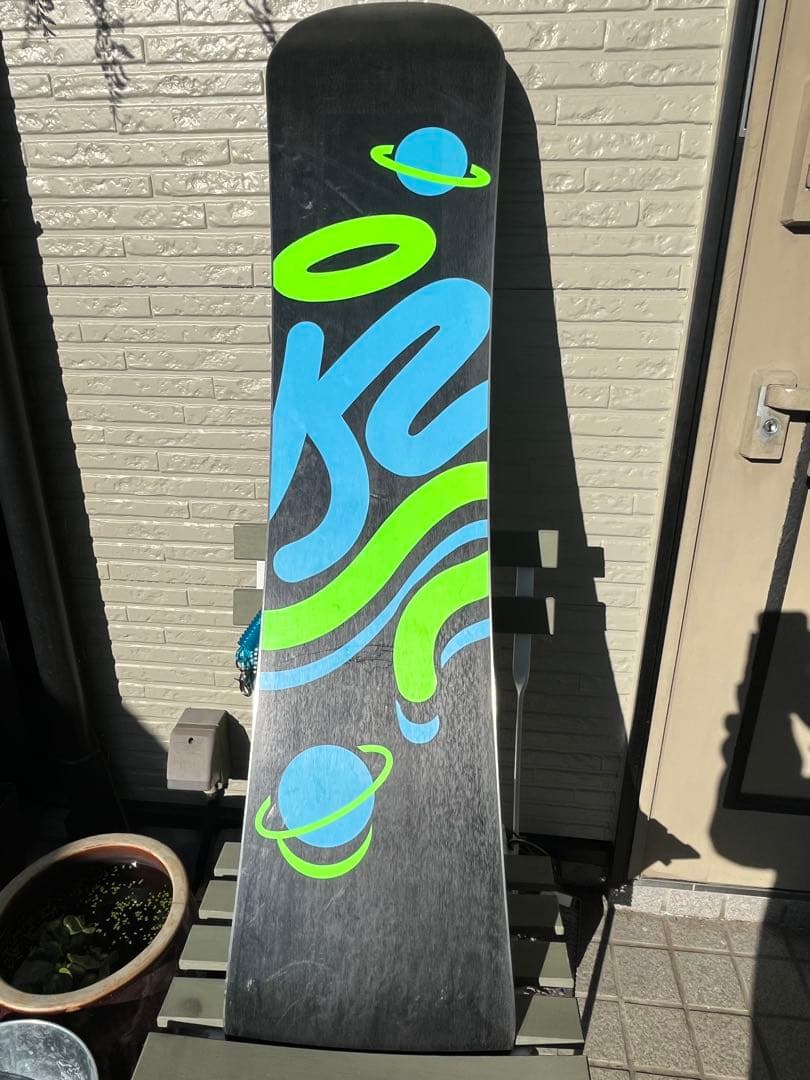 K2 Mini Turbo スノーボード バインディング付き