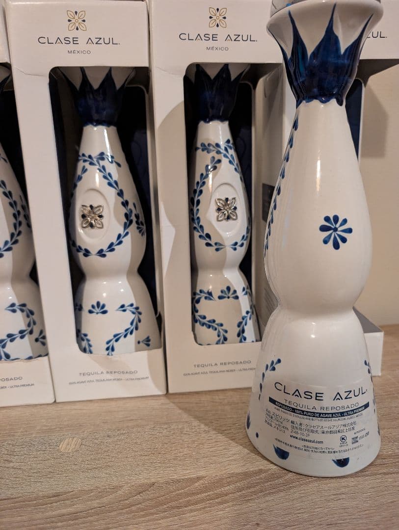 クラセアスール レポサド 空き瓶 Clase Azul テキーラ ３本セット