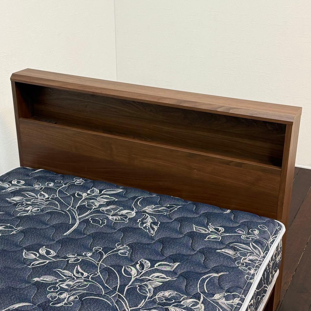 H112K46 展示品 France Bed メモリーナ65 セミダブルベット